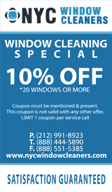 NYC Window Cleaners Coupon 1